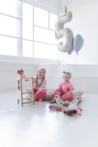 MINI Pomocnik Kuchenny EXTRA SAFE - zabawka drewniany mebel dla Lalek i Misiów