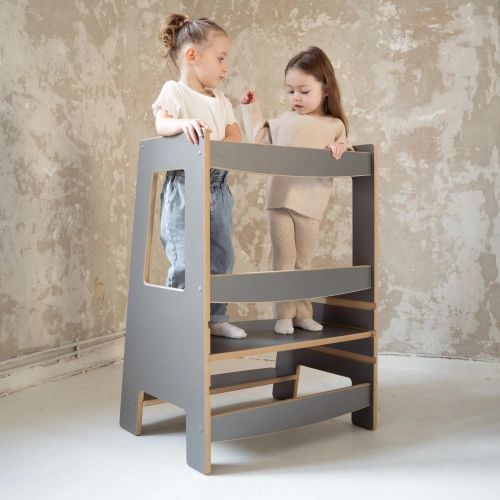 Kitchen Helper DOUBLE - Pomocnik Kuchenny DLA RODZEŃSTWA - szary